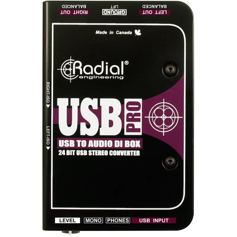 Radial Engineering USBPRO Digital Input Direct Box