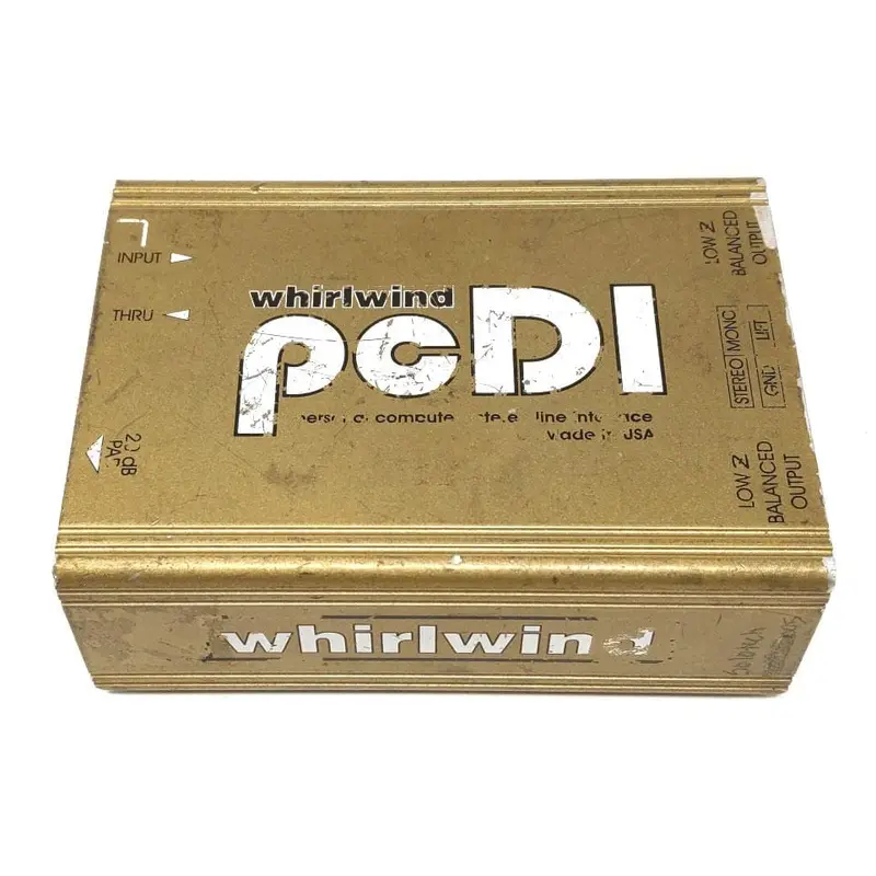 Whirlwind PCDI Passive Double Direct Box w/ RCA