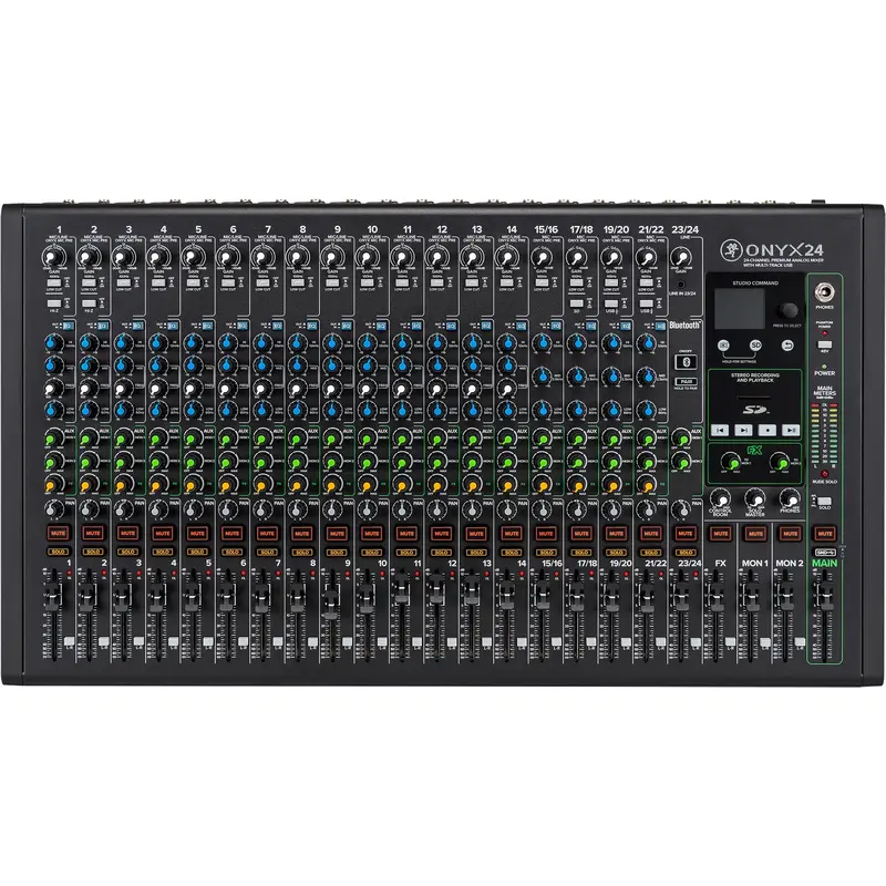 Mackie Onyx24 24-Channel Analog Mixer w/ Multi-Track USB