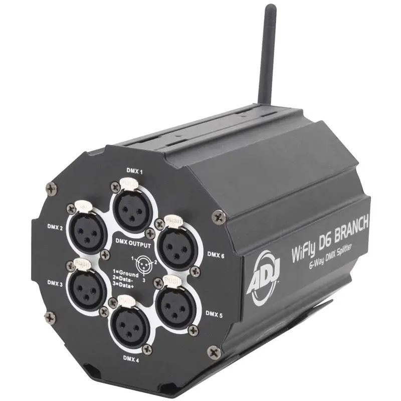 ADJ American DJ WiFLY D6 Branch Wireless DMX Splitter