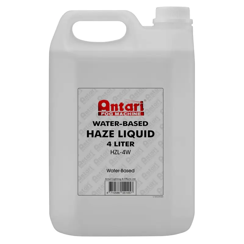 Antari HZL-4W Water Based Haze Fluid Juice 4 Liter