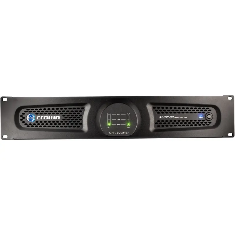Crown XLC2500 2-Channel Power Amp w/ DriveCore Technology