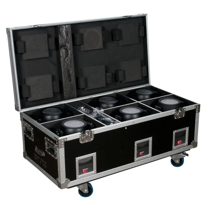 Elation Charging Road Case with 6 Volt Q5E LED's