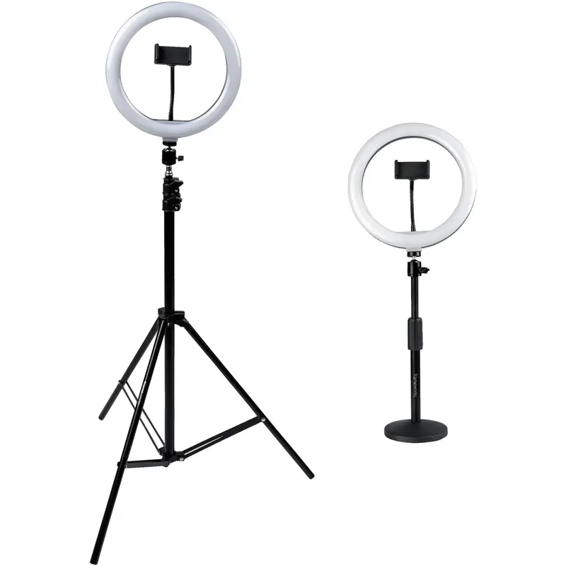 Gator GFW-RINGLIGHTSET 2 Stands w/ LED Ring Lights