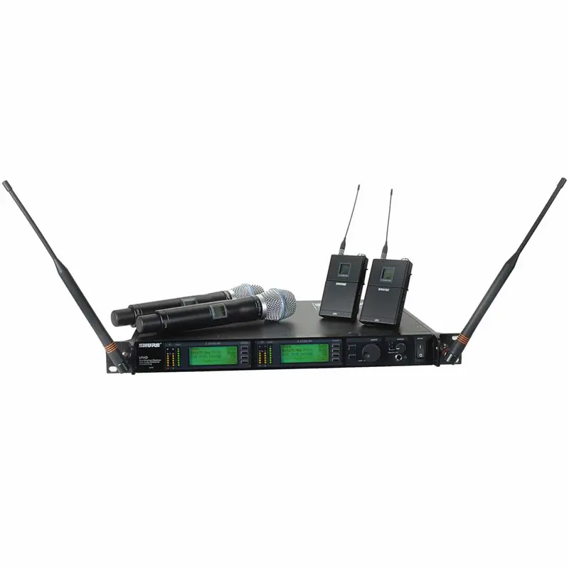 Shure UR124DPLUSBETA87C Dual Bodypack Trns-Beta87C