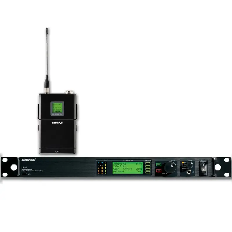 Shure UR14SPLUS Single Channel Receiver & UR1 Bodypack Transmitter