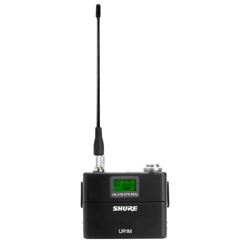 Shure UR1M Micro Bodypack Transmitter with Ta4f Cnctr