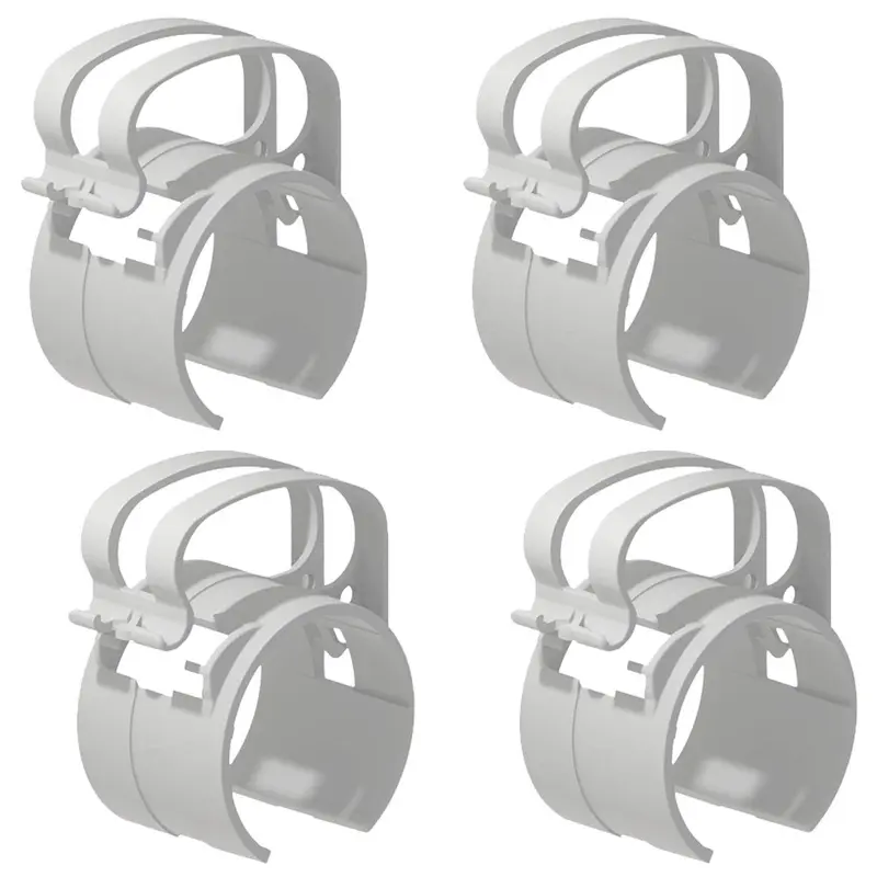 Global Truss DT-SNAP/LT Cable Management Clamp 4-Pack (Grey)