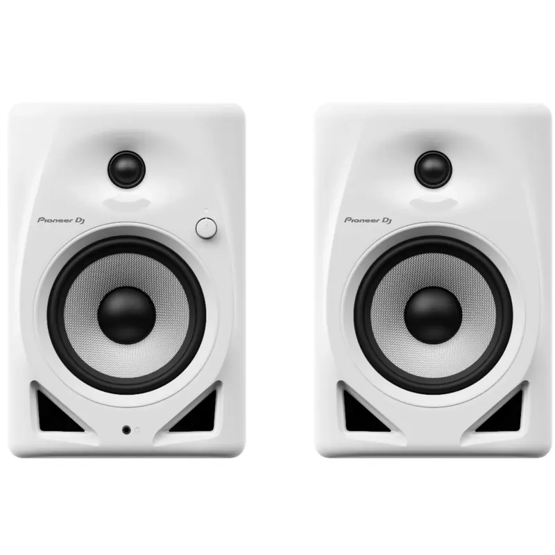 Pioneer DJ DM-50D-W 5-Inch Powered Monitors (Pair) - White