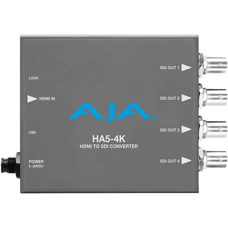 AJA HA54K Video Converter 4K HDMI to 4 4K 3G-SDI