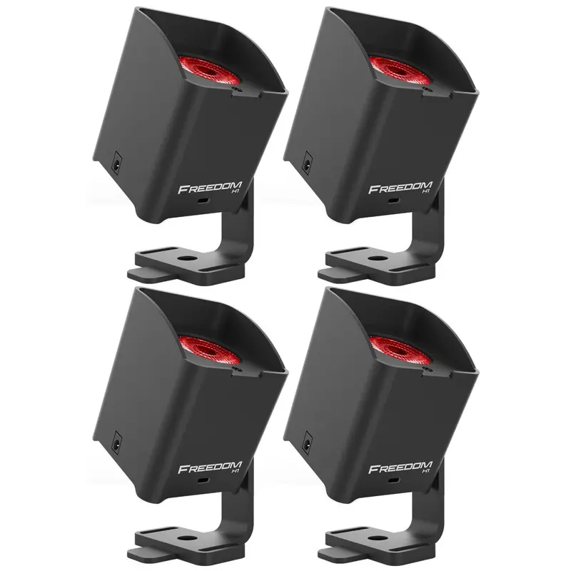 Chauvet Freedom H1 Wireless Battery Powered LED Wash System 4-Pack