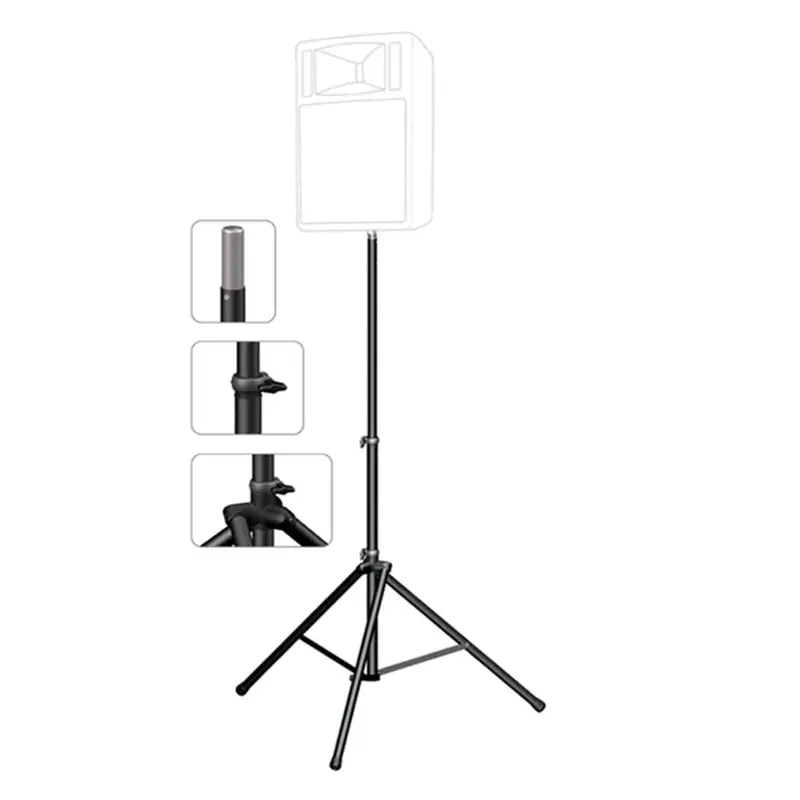 Ultimate TS88B 9.2Ft Tall Speaker & Lighting Tripod Stand