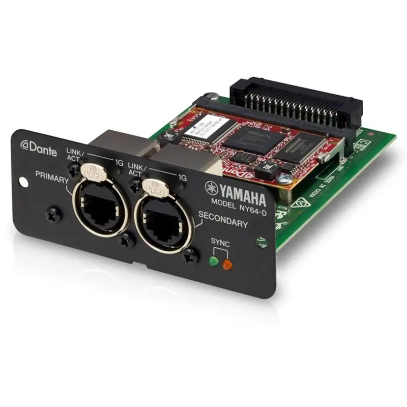 Yamaha NY-64D Dante Digital Interface Card