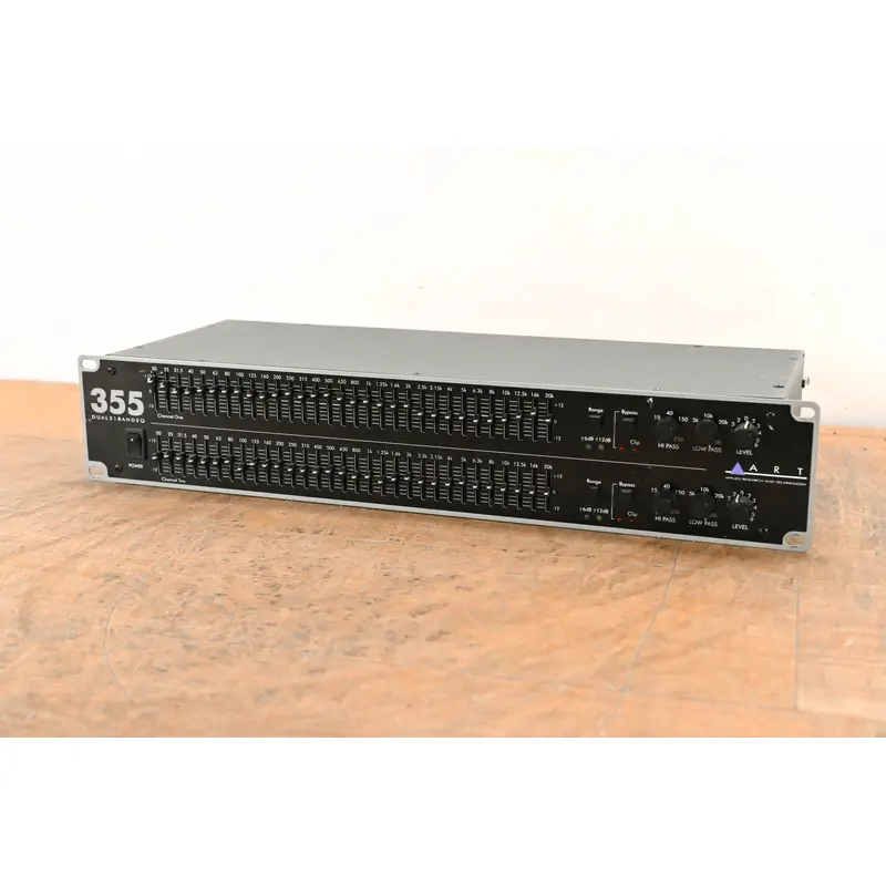 ART EQ-355 Dual-Channel 31-Band Graphic Equalizer