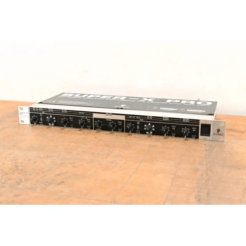 Behringer SUPER-X PRO CX2310 Stereo 2-Way/Mono 3-Way Crossover