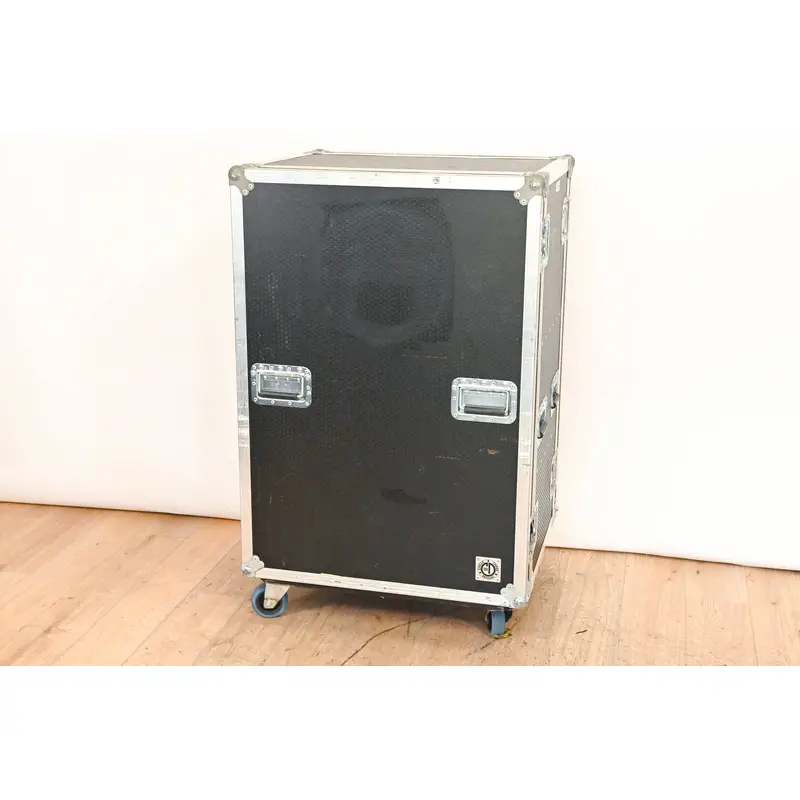 Circle Three Designs Custom Road Case 6RU, with 10" space and 9" space