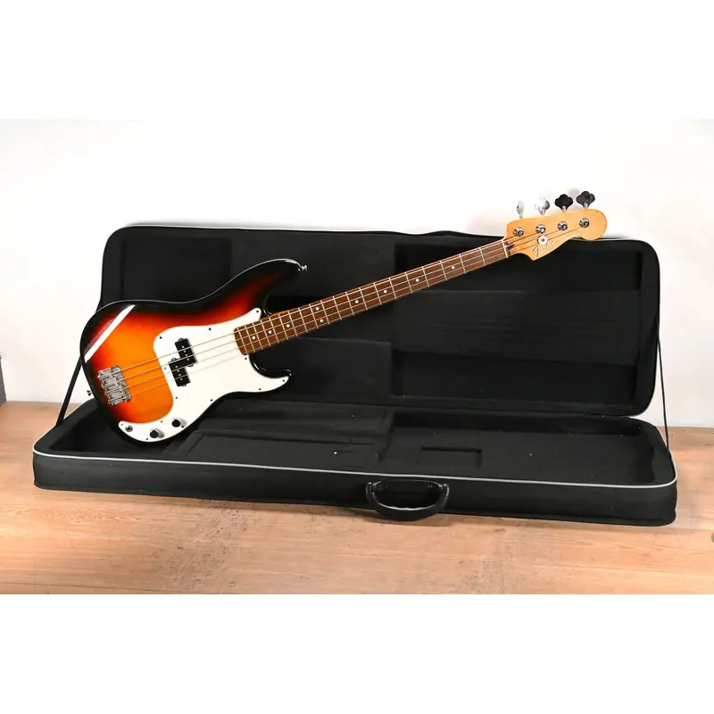 Fender Precision Bass 2009 MIM Sunburst With Case