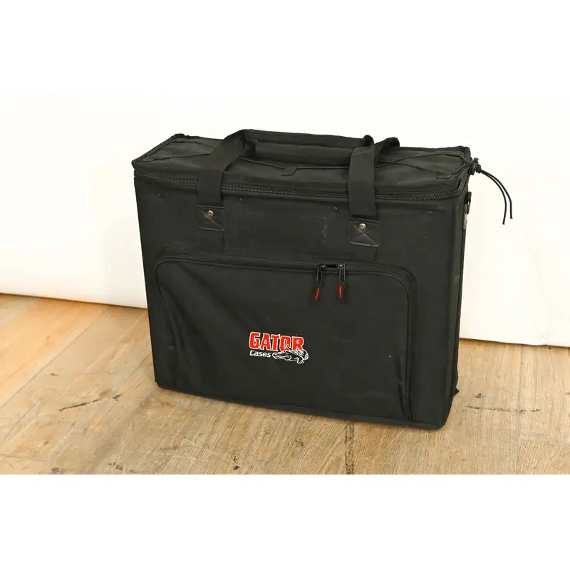 Gator Cases 4U Audio Rack Bag 4RU Soft Case with Pocket
