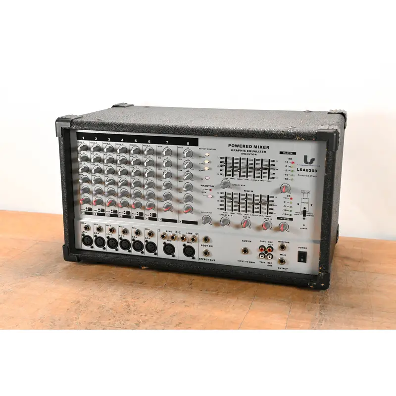 Legion Sound LSA8200 8-Channel Powered Mixer
