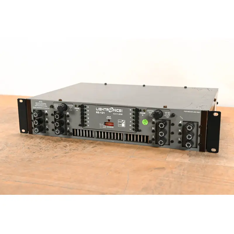 Lightronics RE-121 12 x 1200W Rack-Mountable Dimmer