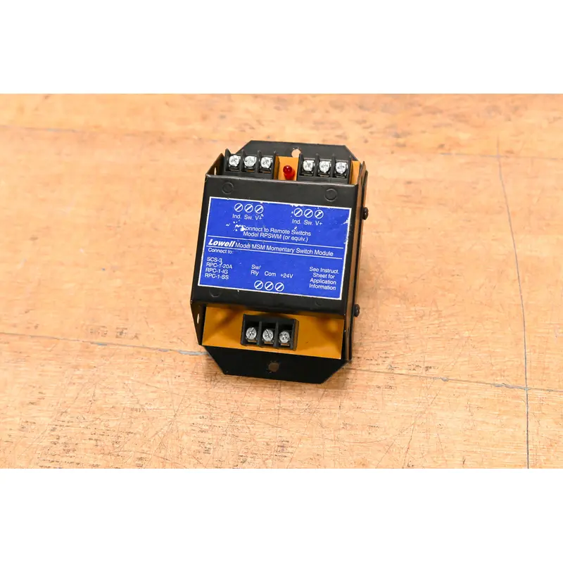 Lowell MSM Momentary Switch Module
