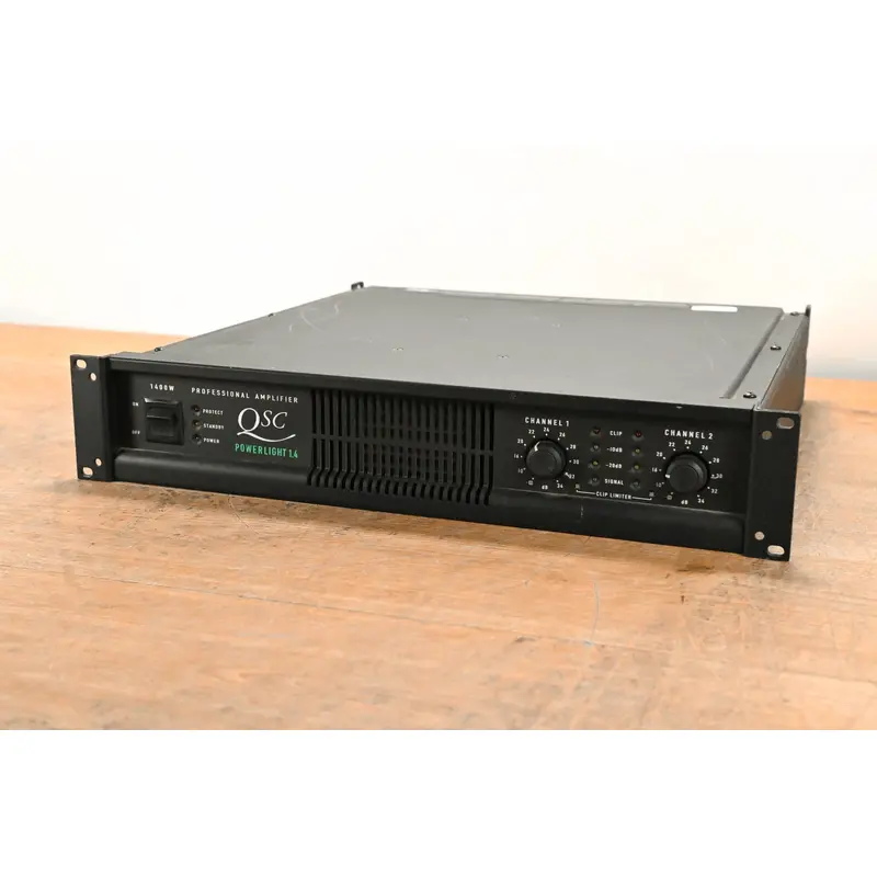 QSC PowerLight 1.4 2-Channel Power Amplifier