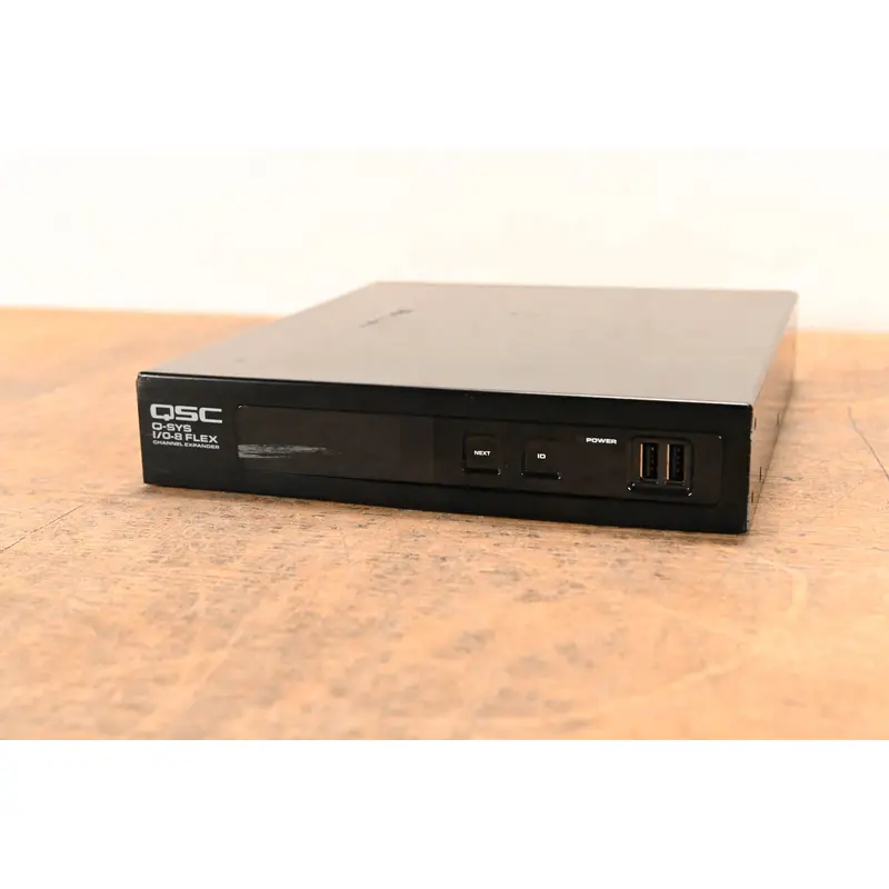 QSC Q-SYS I/O-8 Flex Channel Expander (NO POWER SUPPLY)