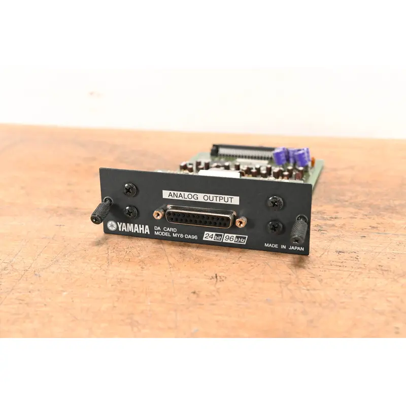 Yamaha MY8-DA96 24-bit, 96kHz 8-Channel Analog Output Card