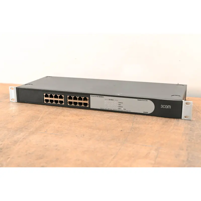 3COM 3C16470B Baseline Switch 2016 16-Port 10/100 Mbps Network Switch