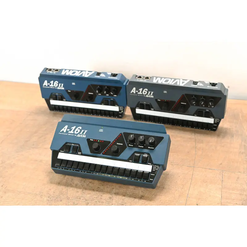 Aviom A-16II Personal Mixer (Pack of 3)