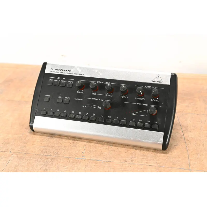 Behringer Powerplay P16-M 16-Channel Digital Personal Mixer