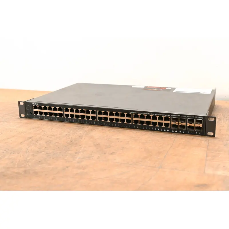 Black Box LGB5052A Gigabit Managed Switch Eco With 10G Uplinks