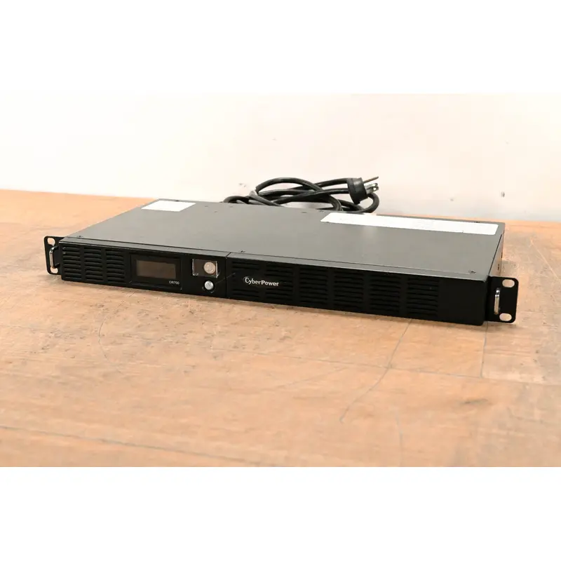 CyberPower OR700LCDRM1U Smart App LCD 700VA/400W 6-Outlet Rackmount UPS