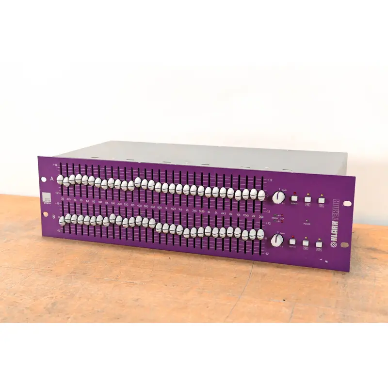Klark Teknik SQ1G Square ONE Graphic 2-Channel 30-Band Graphic Equalizer