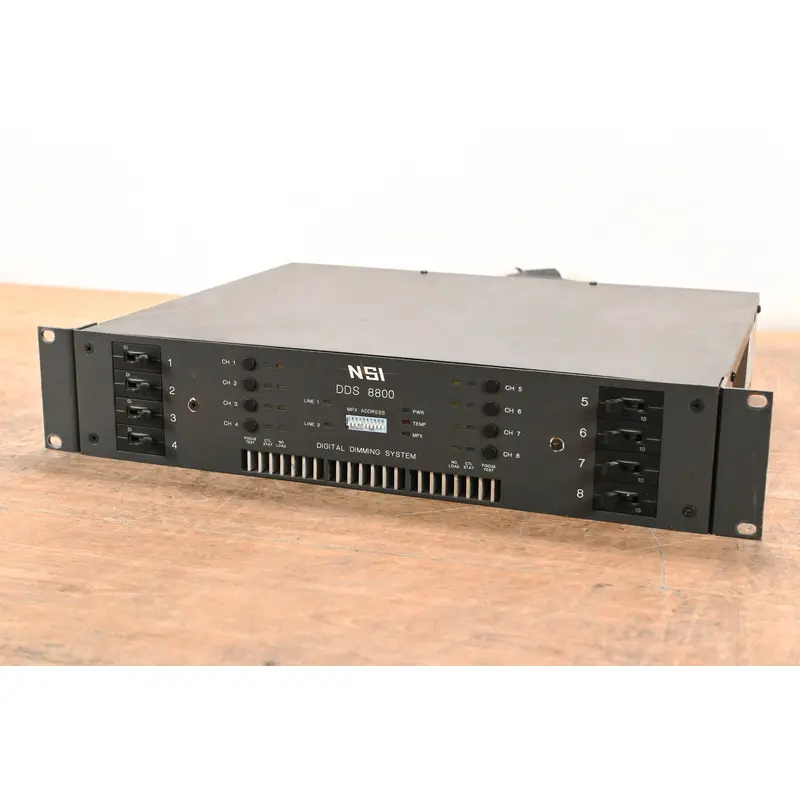 NSI DDS 8800 8-Channel Digital Dimming System