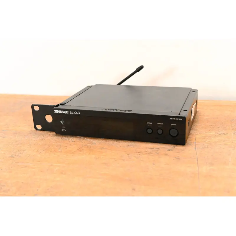 Shure BLX4R Rack-Mountable Wireless Receiver - H8 Band (NO POWER SUPPLY)