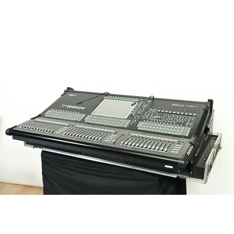 DiGiCo SD10 Digital Mixing Console w/ Waves Card, ST Optical & Road Case