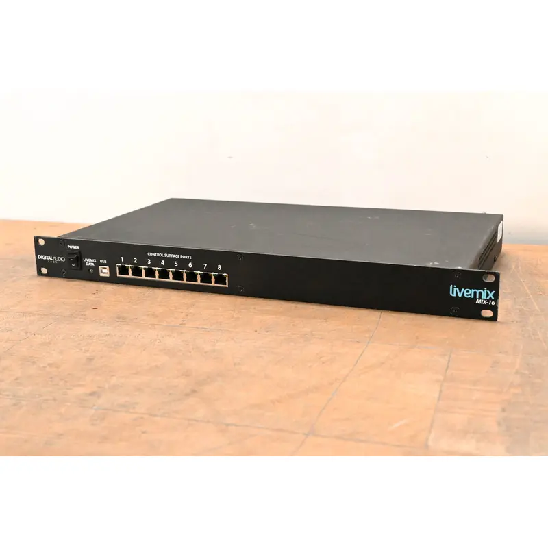 Digital Audio Labs LiveMix MIX-16 Distribution Module w/ Dante (NO PSU)