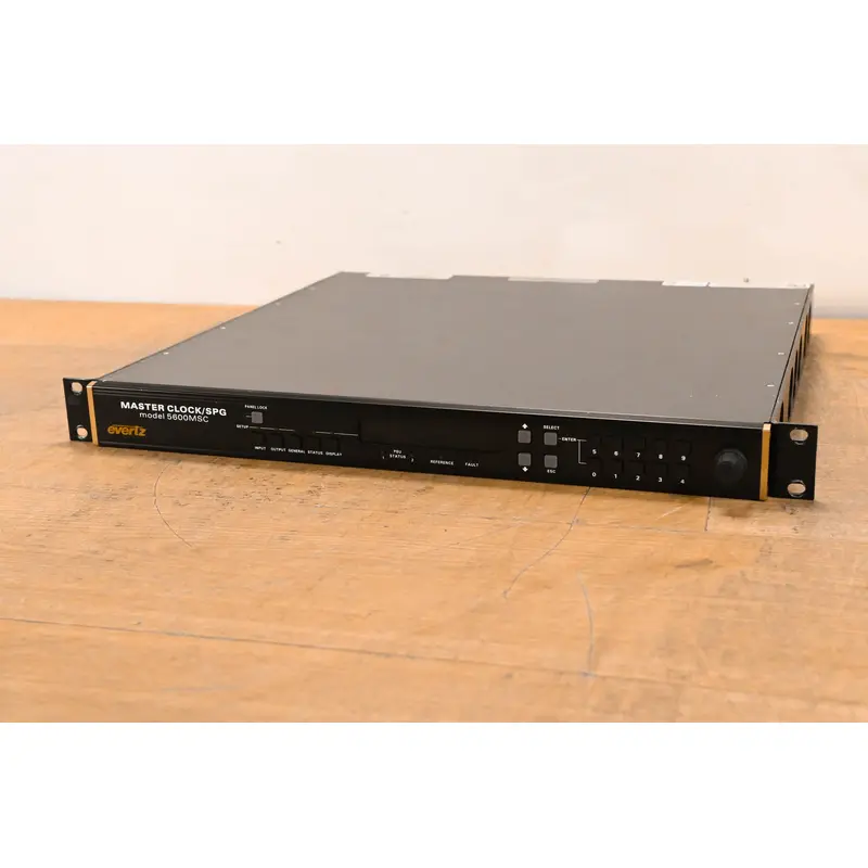 Evertz 5600MSC Master Clock/SPG