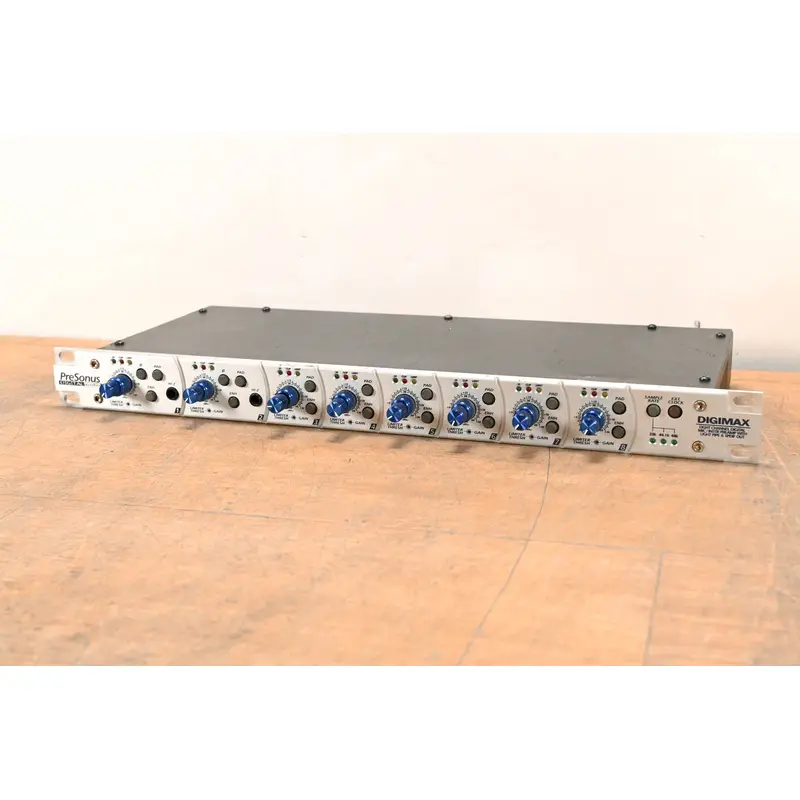 PreSonus DigiMax 48k 8-Channel Microphone Preamp (NO POWER SUPPLY)