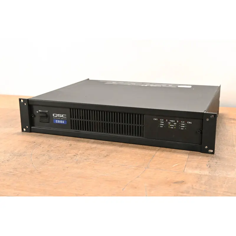 QSC CX404 400W 4-Channel Power Amplifier