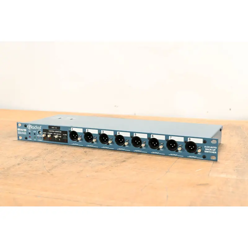Radial Engineering SW8 MK2 8-CH Line Level Auto-Switcher (NO PSU)