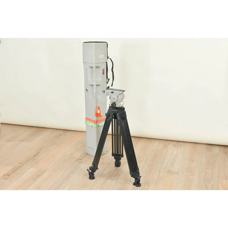 Vinten Vision 100 Fluid Head w/ Aluminum Tripod