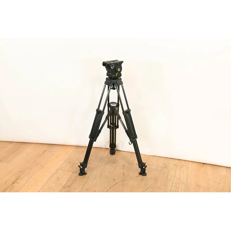 Vinten Vision 100 Fluid Head with Aluminum Tripod