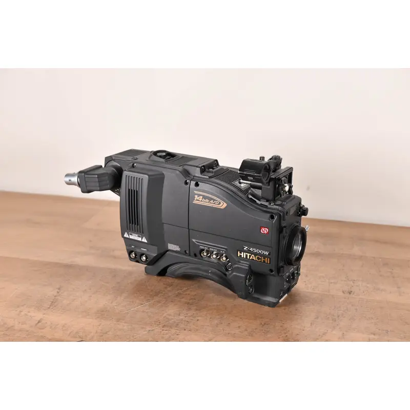Hitachi Z-4500W 3-CCD Camcorder with CX-Z3A Triax Adapter