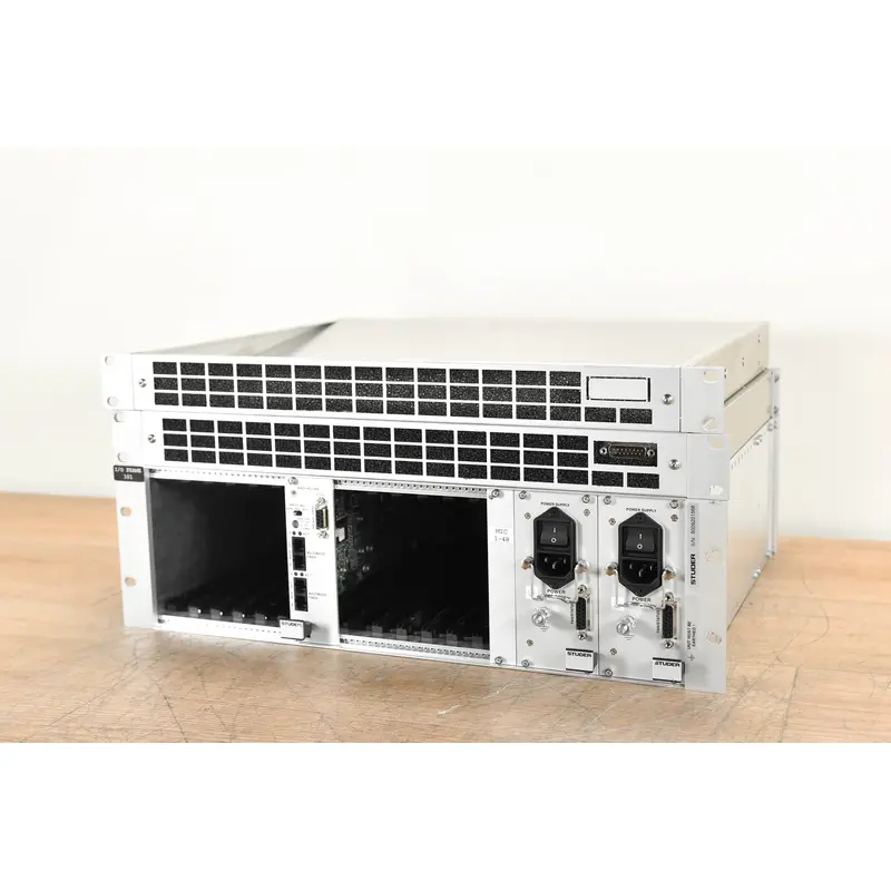 Studer D21m I/O System with Madi HD Link Card, Fan Unit, & Filter Unit