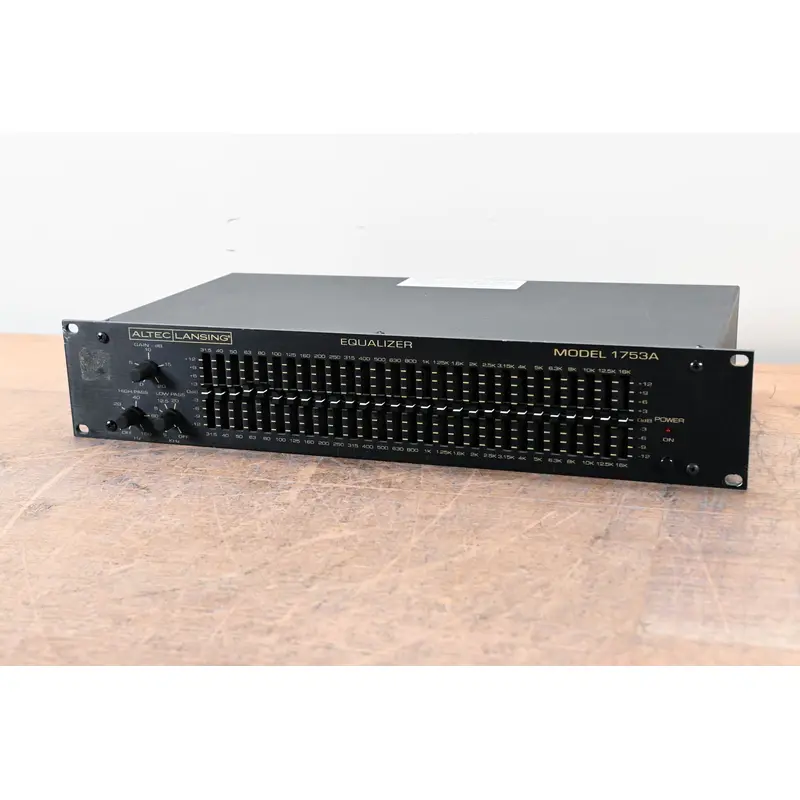Altec Lansing 1753A 28-Band 1/3-Octave Equalizer