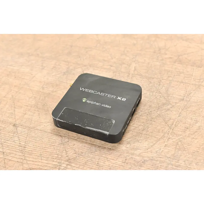 Epiphan Webcaster X2 Facebook and YouTube Encoder (NO POWER SUPPLY)
