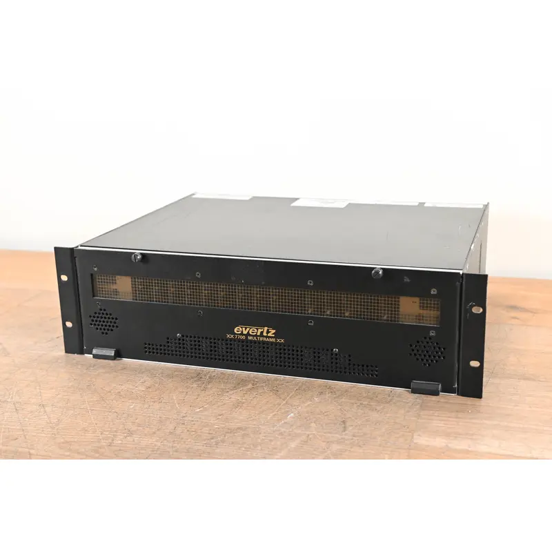 Evertz 7700FR-C Multiframe Chassis with Cards