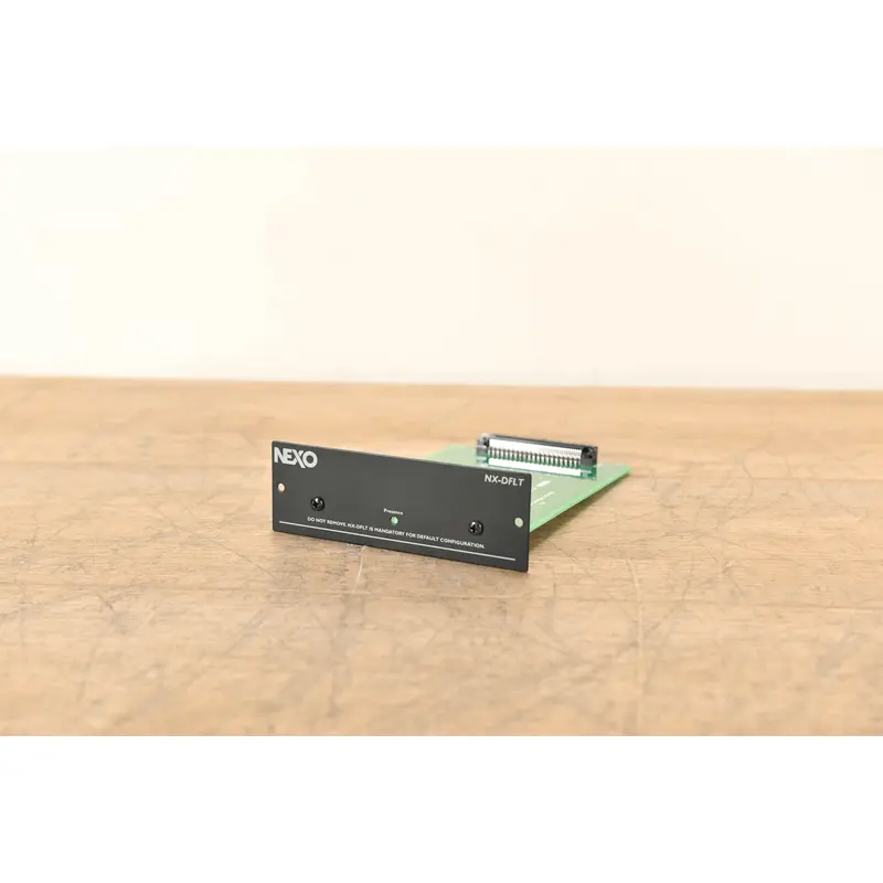 NEXO NX-DFLT Card for NXAMP4x1 and NXAMP4x4